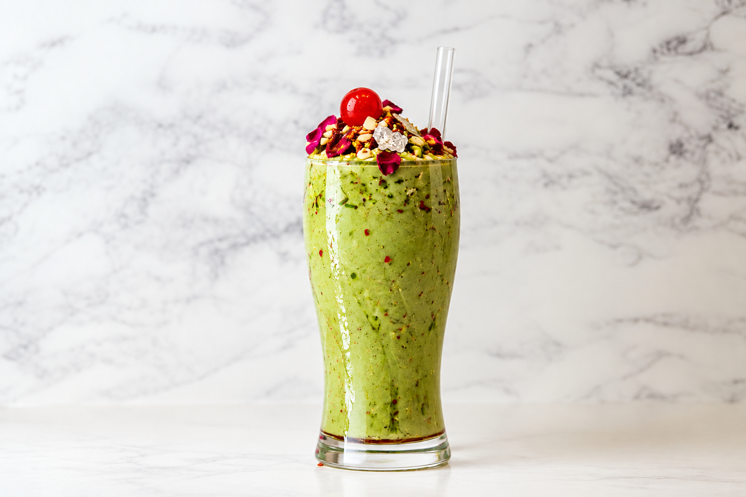 Cup of mint pistachio Paan